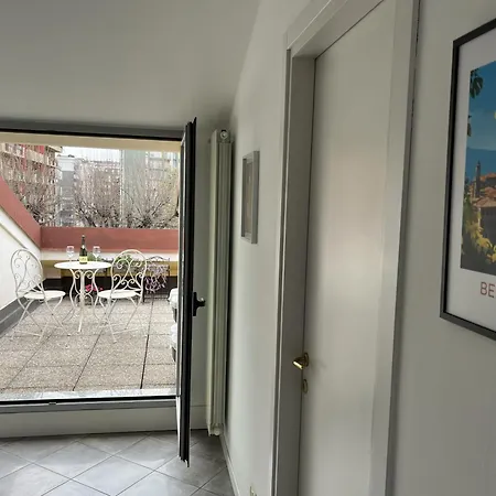 Blue Attic - Terrazza Vista Citta Alta شقة بيرغامو