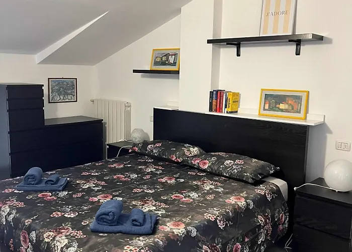 Blue Attic - Vista Citta Alta Apartament