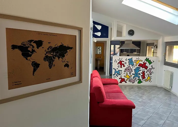 Apartament Blue Attic - Vista Citta Alta Bergamo