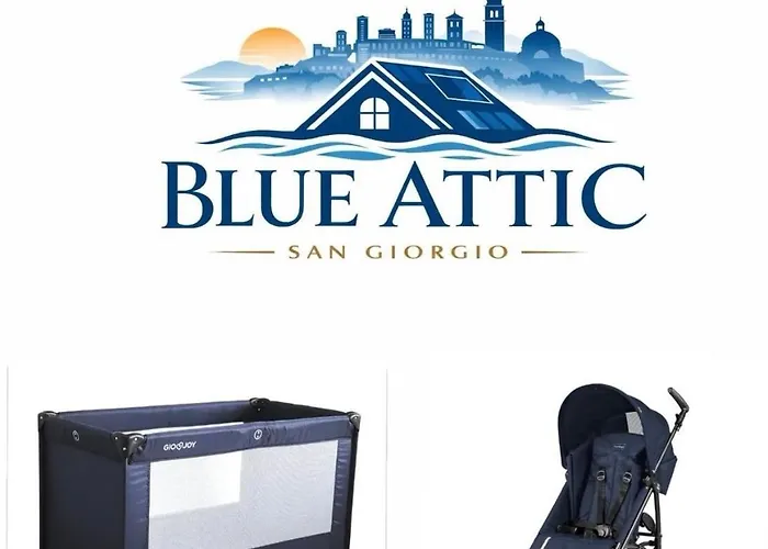 Blue Attic - Vista Citta Alta Apartament *