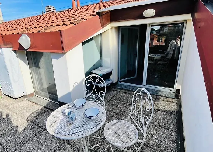 Blue Attic - Vista Citta Alta Bergamo