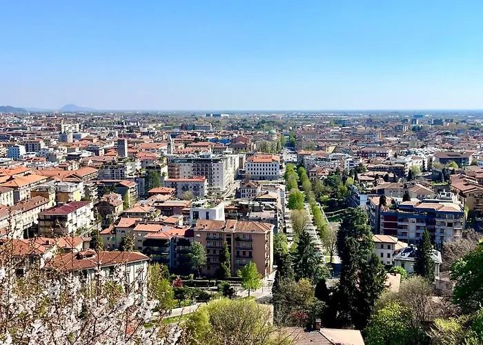 Blue Attic - Vista Citta Alta Bergamo